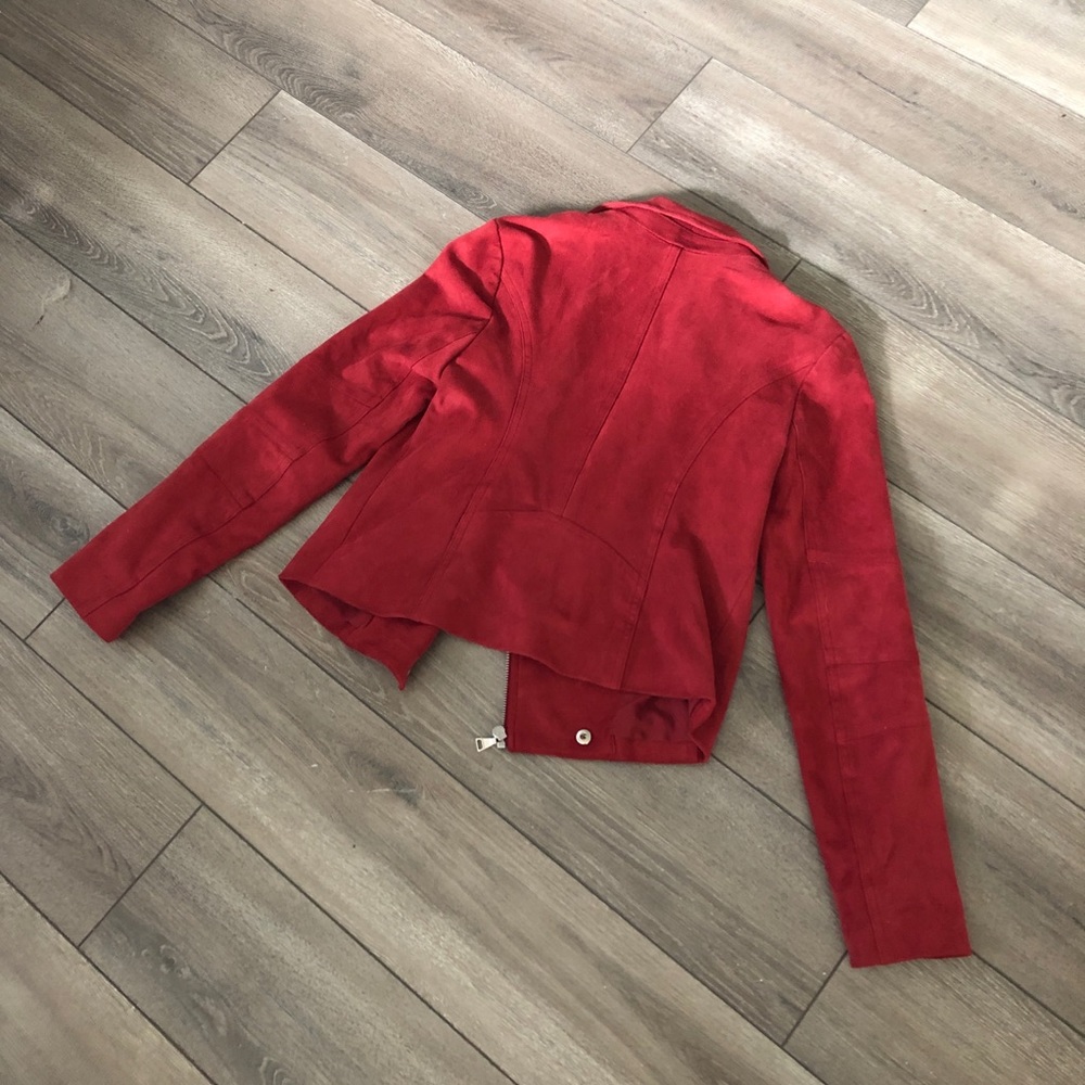 Express Faux Suede Moto Jacket - like new!! - Picture 5 of 5